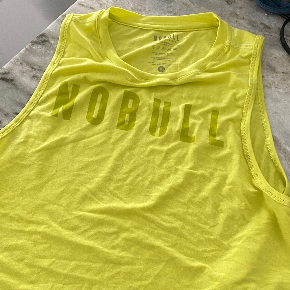 NOBULL Vibrant Yellow Sleeveless Top